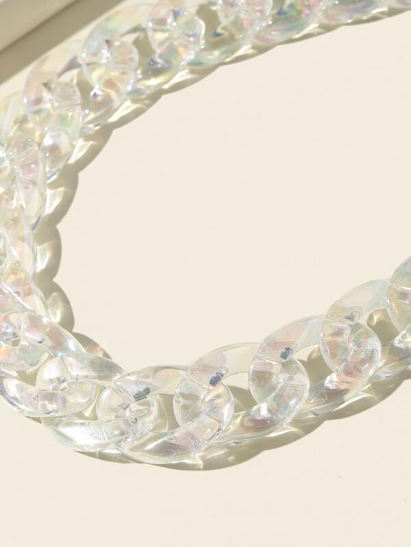 Clear Chain Necklace