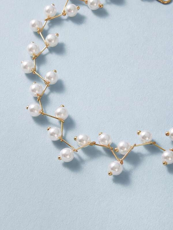 1pc Pearl Design Choker - INS | Online Fashion Free Shipping Clothing, Dresses, Tops, Shoes