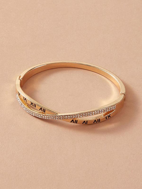 1pc Rhinestone Decor Bracelet - INS | Online Fashion Free Shipping Clothing, Dresses, Tops, Shoes