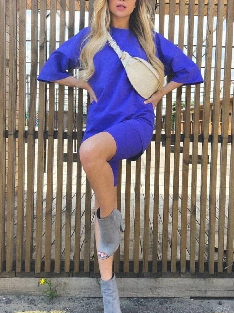 2 Piece Outfits Summer Casual Shorts Set - Two-piece Outfits - INS | Online Fashion Free Shipping Clothing, Dresses, Tops, Shoes - 13/03/2021 - Bean Green - Bean Green Black