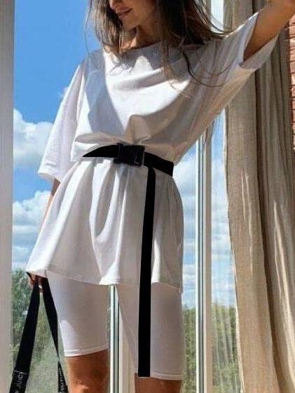 2 Piece Outfits Summer Casual Shorts Set - Two-piece Outfits - INS | Online Fashion Free Shipping Clothing, Dresses, Tops, Shoes - 13/03/2021 - Bean Green - Bean Green Black