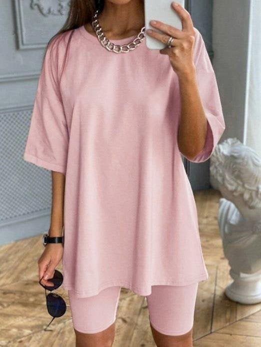 2 Piece Outfits Summer Casual Shorts Set - Two-piece Outfits - INS | Online Fashion Free Shipping Clothing, Dresses, Tops, Shoes - 13/03/2021 - Bean Green - Bean Green Black