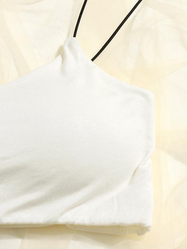3pack Plain Spaghetti Strap Bra Set - INS | Online Fashion Free Shipping Clothing, Dresses, Tops, Shoes