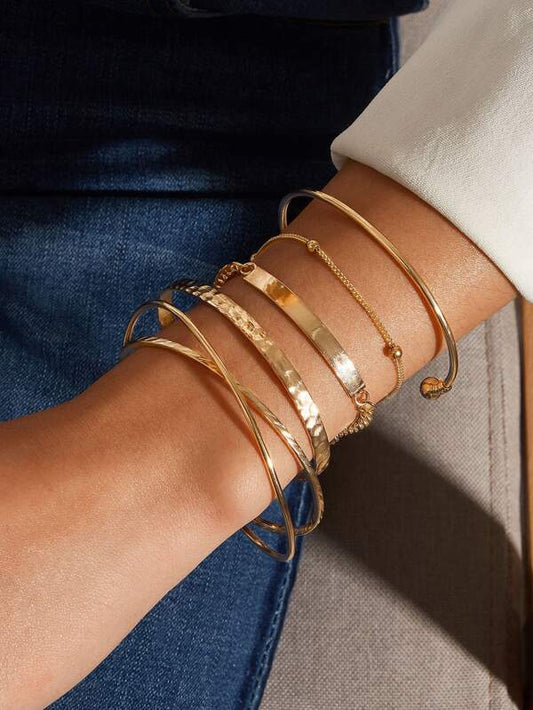 5pcs Minimalist Bracelet - INS | Online Fashion Free Shipping Clothing, Dresses, Tops, Shoes