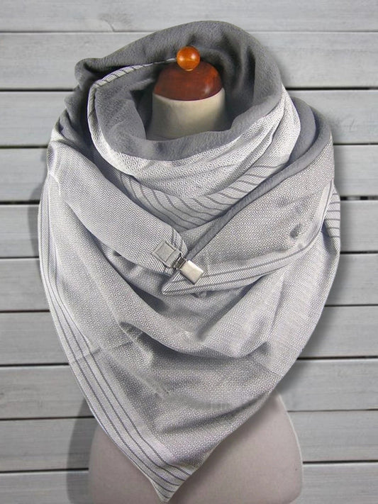 Women's Scarfs Thicken Warm Solid Fashion Shawl Scarf