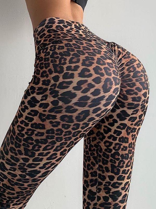 Animal Pattern Sexy Hip Up Leggings - INS | Online Fashion Free Shipping Clothing, Dresses, Tops, Shoes