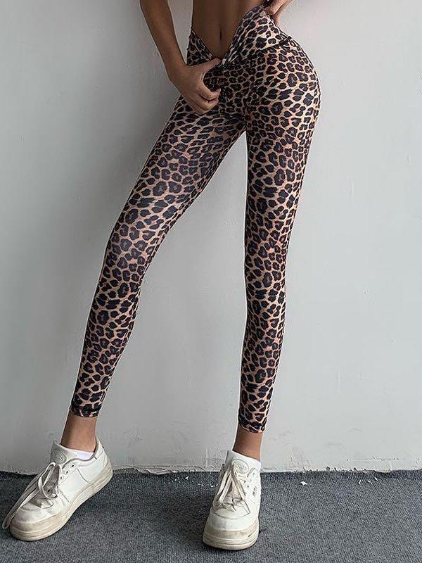 Animal Pattern Sexy Hip Up Leggings - INS | Online Fashion Free Shipping Clothing, Dresses, Tops, Shoes