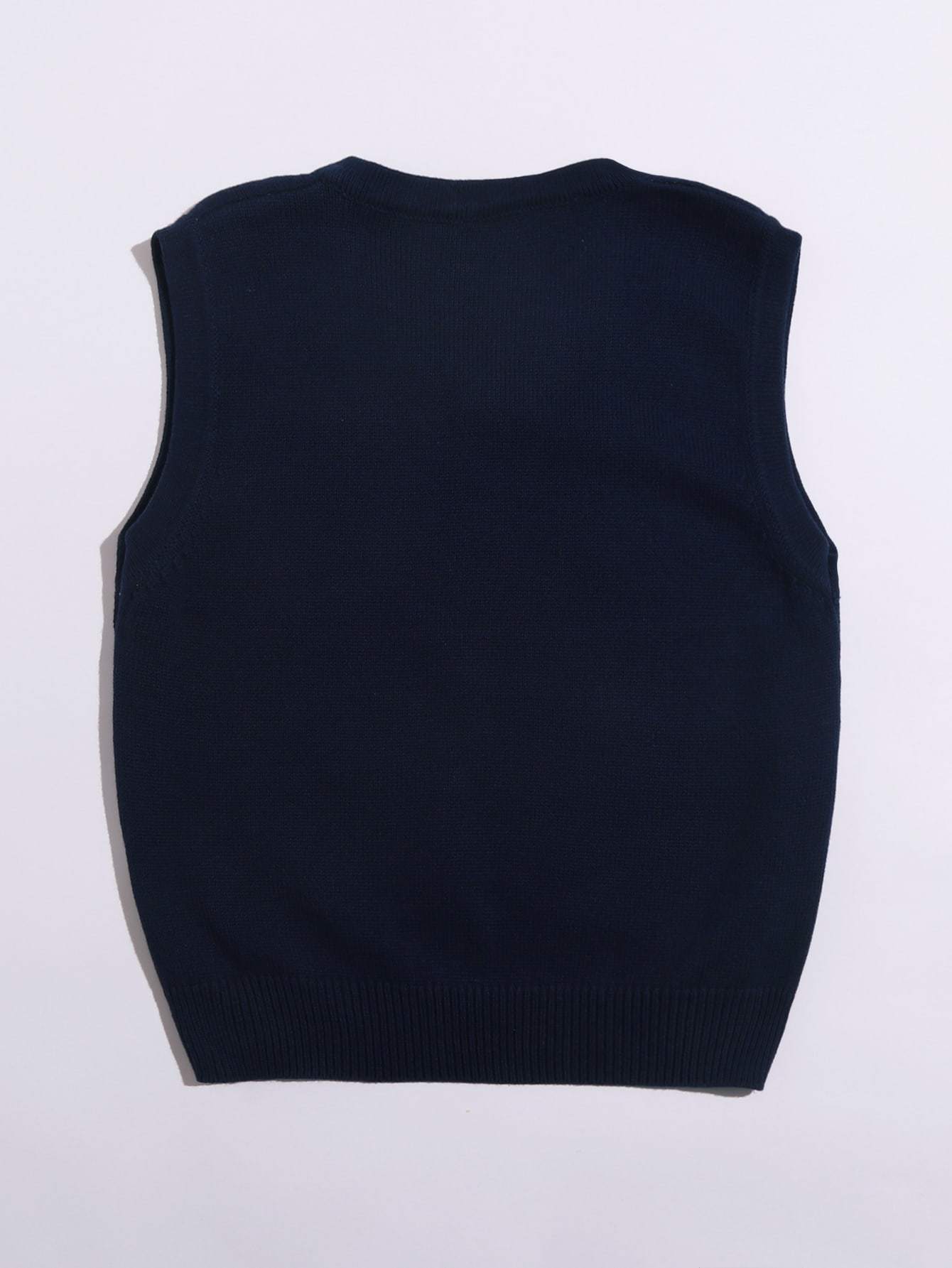 Argyle Pattern V-neck Sweater Vest - INS | Online Fashion Free Shipping Clothing, Dresses, Tops, Shoes