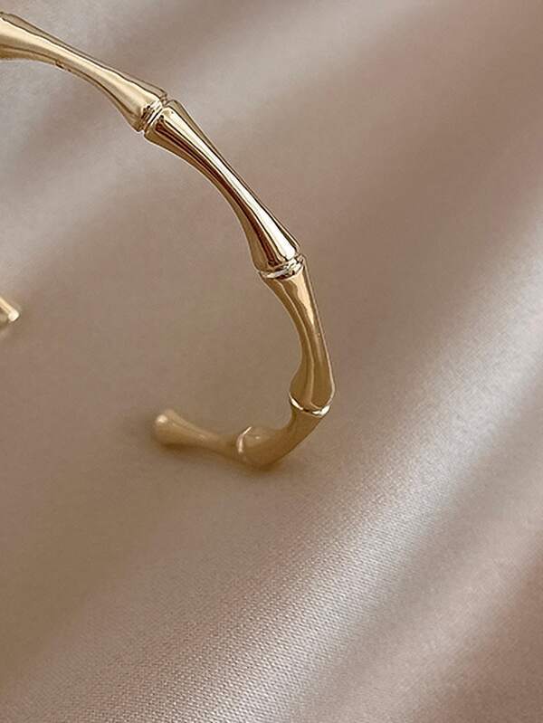 Bamboo Design Cuff Bangle - INS | Online Fashion Free Shipping Clothing, Dresses, Tops, Shoes