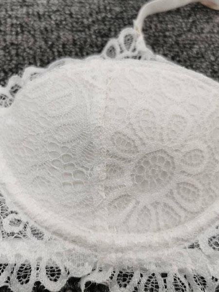 Basic Solid Color Sling Two-piece Underwear - Lingerie - INS | Online Fashion Free Shipping Clothing, Dresses, Tops, Shoes - 07/06/2021 - Color_White - LIN2106030012