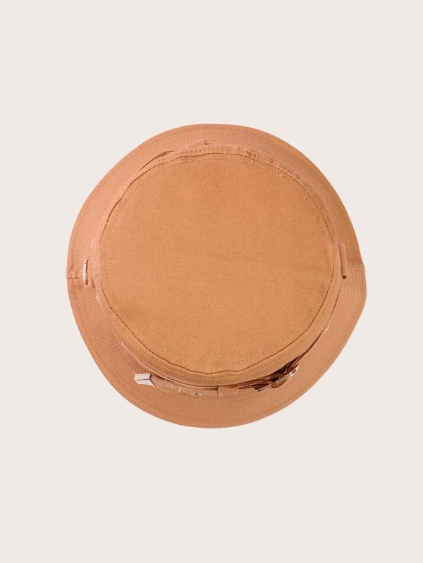 Belt Decor Bucket Hat - INS | Online Fashion Free Shipping Clothing, Dresses, Tops, Shoes