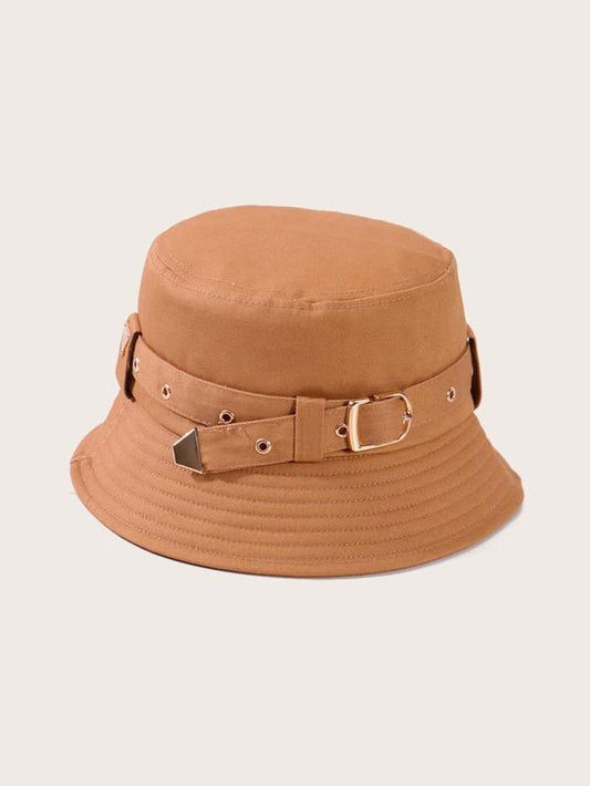 Belt Decor Bucket Hat - INS | Online Fashion Free Shipping Clothing, Dresses, Tops, Shoes