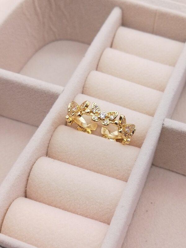 Butterfly Decor Cuff Rings - INS | Online Fashion Free Shipping Clothing, Dresses, Tops, Shoes