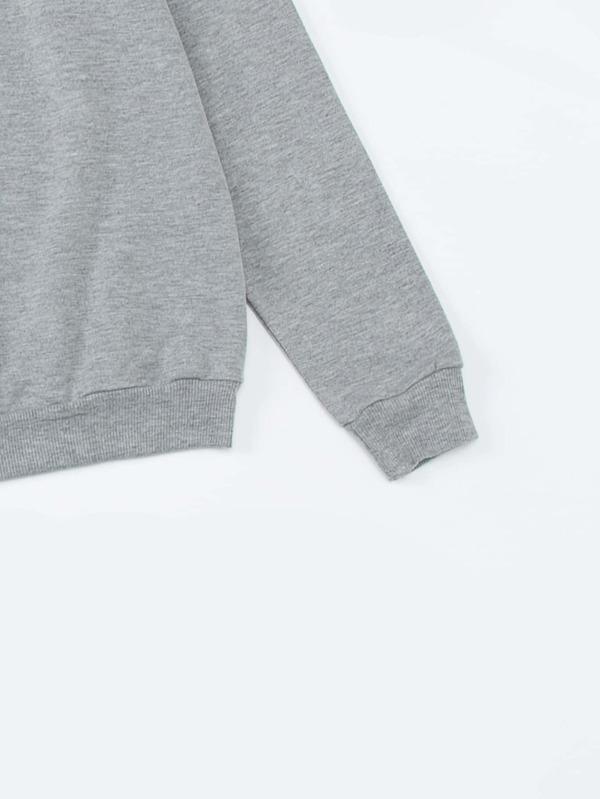 Cartoon Graphic Sweatshirt - INS | Online Fashion Free Shipping Clothing, Dresses, Tops, Shoes