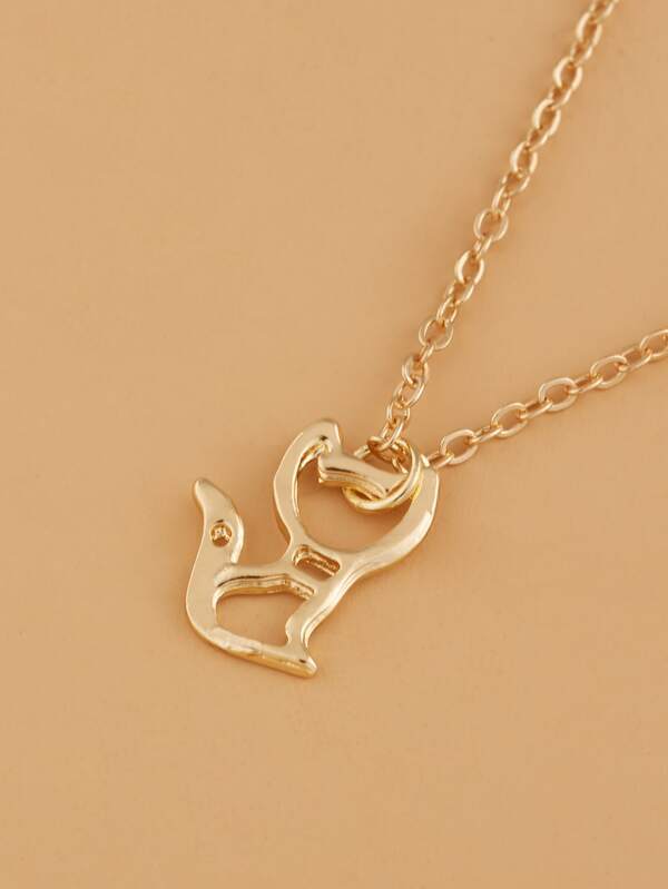 Cat Charm Necklace - INS | Online Fashion Free Shipping Clothing, Dresses, Tops, Shoes