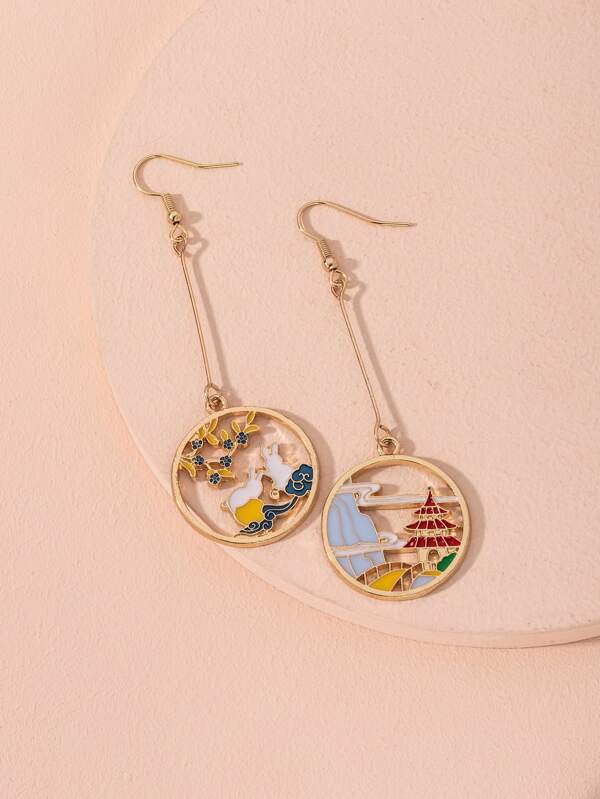 Chinese Style Charm Drop Earrings - INS | Online Fashion Free Shipping Clothing, Dresses, Tops, Shoes