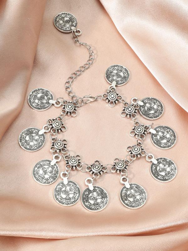 Coin Decor Chain Bracelet - INS | Online Fashion Free Shipping Clothing, Dresses, Tops, Shoes