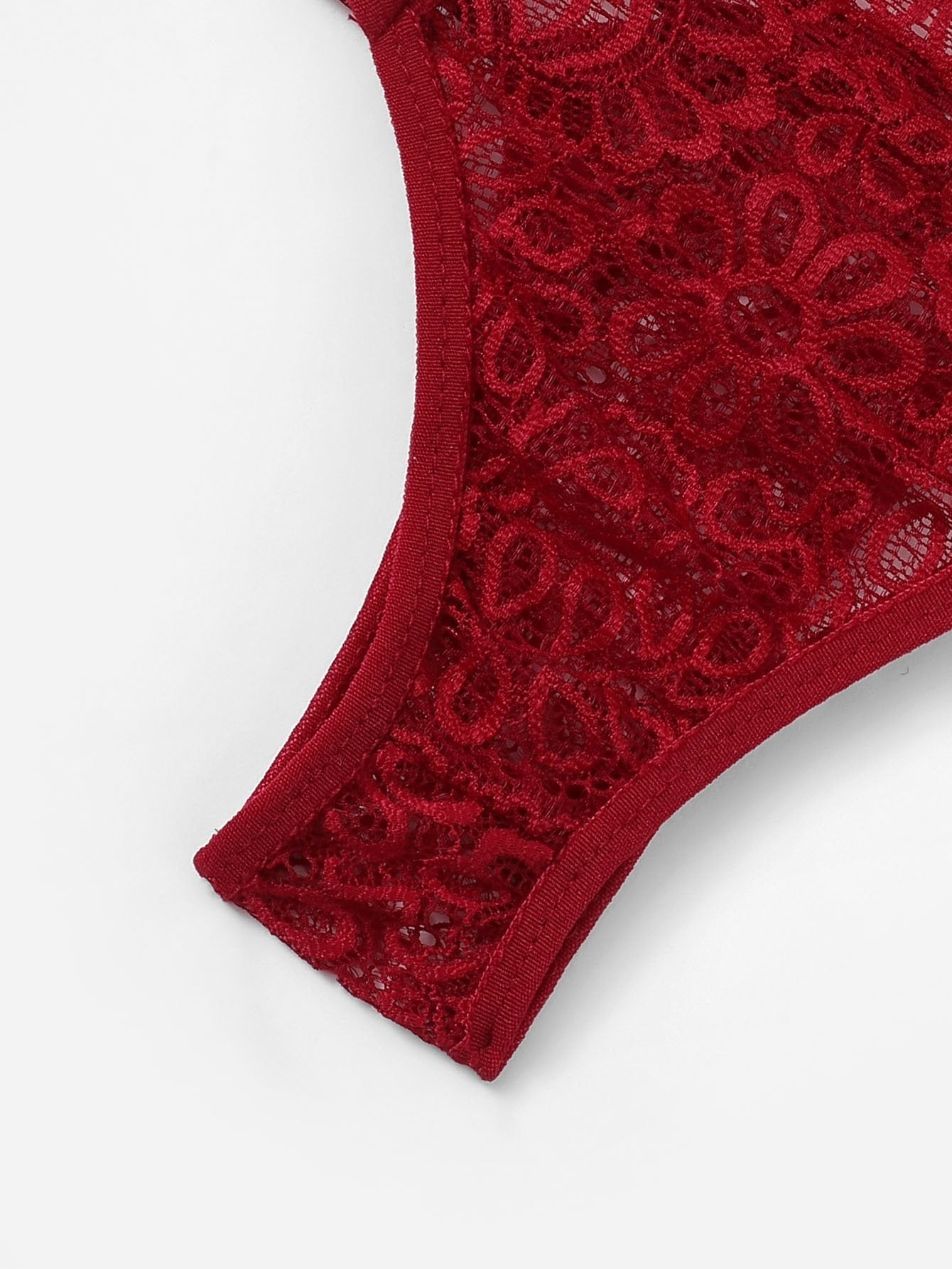 Criss Cross Ladder Cut-Out Lingerie Set - INS | Online Fashion Free Shipping Clothing, Dresses, Tops, Shoes