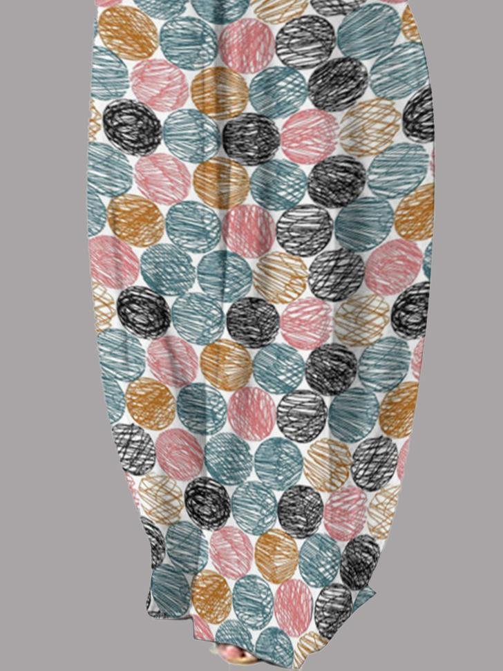 Dot & Stripes Printed Sleeveless Sling Maxi Dress - Maxi Dresses - INS | Online Fashion Free Shipping Clothing, Dresses, Tops, Shoes - 10/06/2021 - Color_Black - Color_Blue