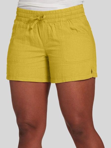 Elastic High Waist Pocket Casual Sports Shorts - Shorts - INS | Online Fashion Free Shipping Clothing, Dresses, Tops, Shoes - 10-20 - 23/06/2021 - BOT2106231112