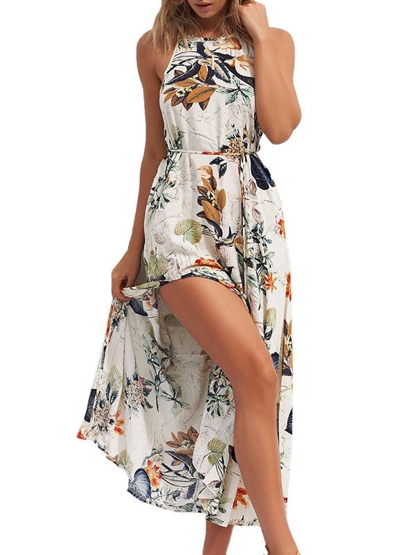 Fashion Sleeveless Sling Beach Maxi Dress - Maxi Dresses - INS | Online Fashion Free Shipping Clothing, Dresses, Tops, Shoes - 24/05/2021 - Color_Apricot - DRE2105241080