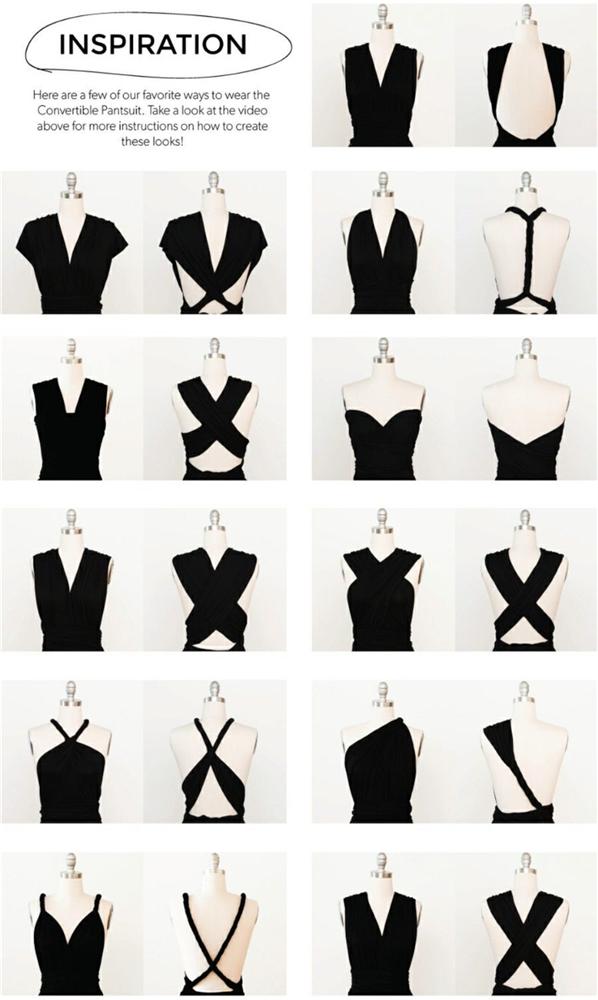 Fashion Solid Multi-wear Jumpsuits - Jumpsuits & Rompers - INS | Online Fashion Free Shipping Clothing, Dresses, Tops, Shoes - 01/07/2021 - 20-30 - Bottoms