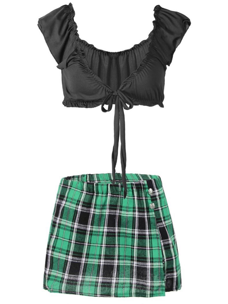 Female Plaid Skirt Underwear - INS | Online Fashion Free Shipping Clothing, Dresses, Tops, Shoes