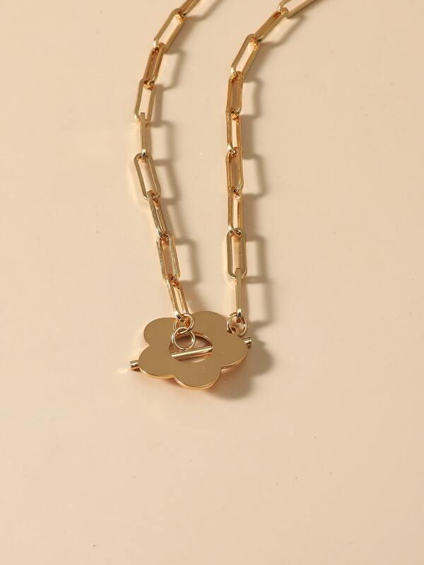 Flower Decor Necklace - INS | Online Fashion Free Shipping Clothing, Dresses, Tops, Shoes