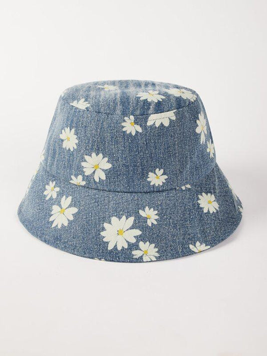 Flower Pattern Bucket Hat - INS | Online Fashion Free Shipping Clothing, Dresses, Tops, Shoes