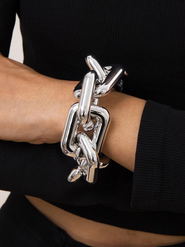 Geo Link Chain Bracelet - INS | Online Fashion Free Shipping Clothing, Dresses, Tops, Shoes