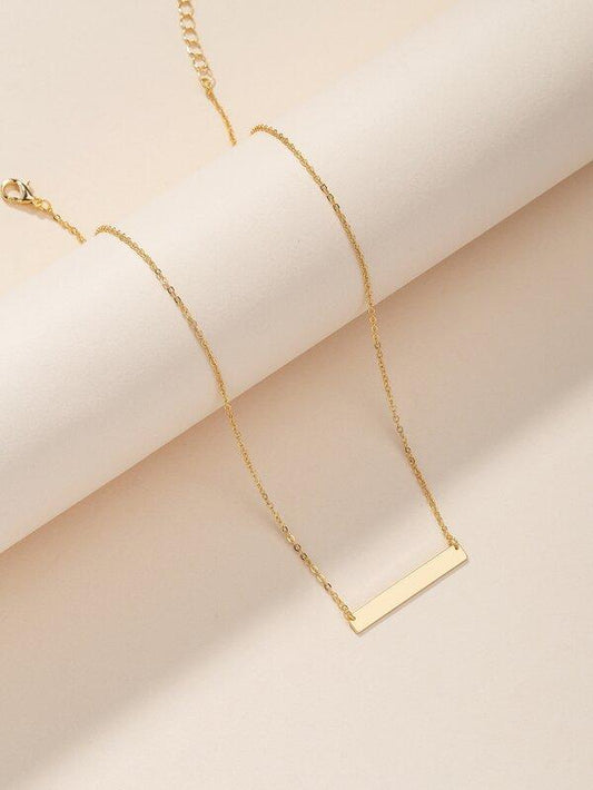 Gold Geometric Charm Necklace - INS | Online Fashion Free Shipping Clothing, Dresses, Tops, Shoes