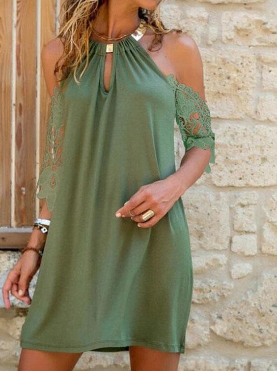 Halter Strapless Irregular Short Dress - Mini Dresses - INS | Online Fashion Free Shipping Clothing, Dresses, Tops, Shoes - 07/06/2021 - Color_Black - Color_Blue