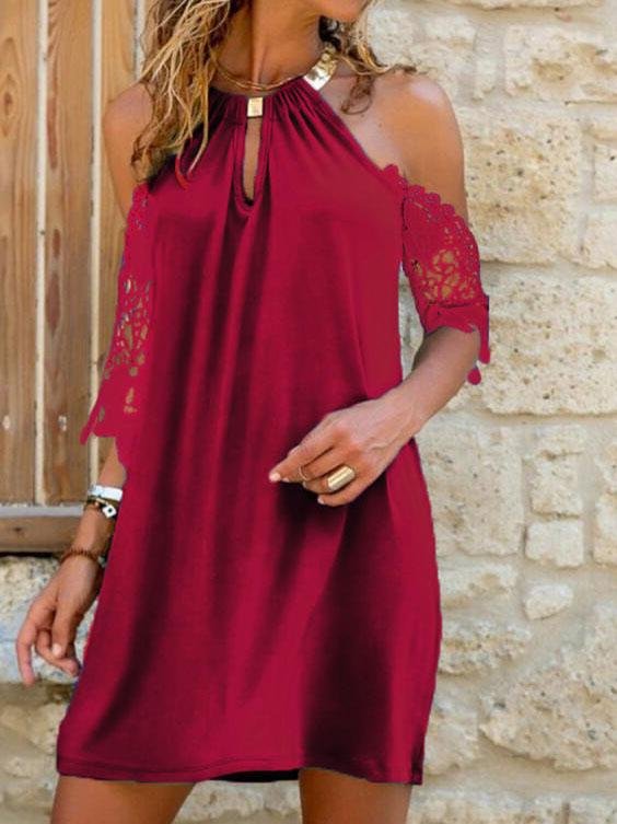 Halter Strapless Irregular Short Dress - Mini Dresses - INS | Online Fashion Free Shipping Clothing, Dresses, Tops, Shoes - 07/06/2021 - Color_Black - Color_Blue