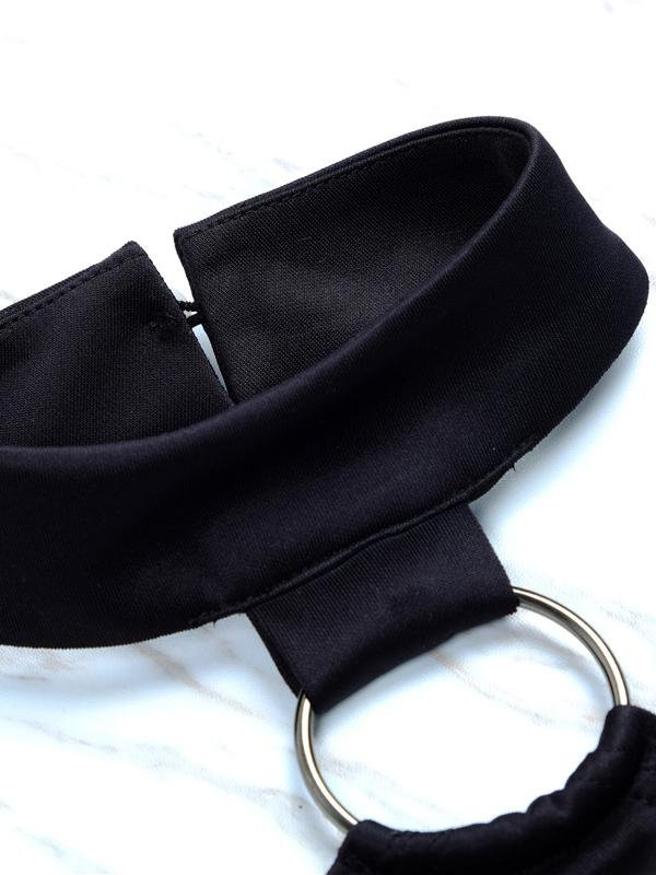 Hanging Neck Off-Shoulder Bodycon Dresses - Mini Dresses - INS | Online Fashion Free Shipping Clothing, Dresses, Tops, Shoes - 03/07/2021 - 10-20 - Category_Mini Dresses