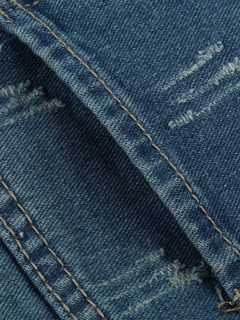 High Waist Ripped Washed Denim Shorts - Shorts - INS | Online Fashion Free Shipping Clothing, Dresses, Tops, Shoes - 10-20 - 17/07/2021 - Bottoms