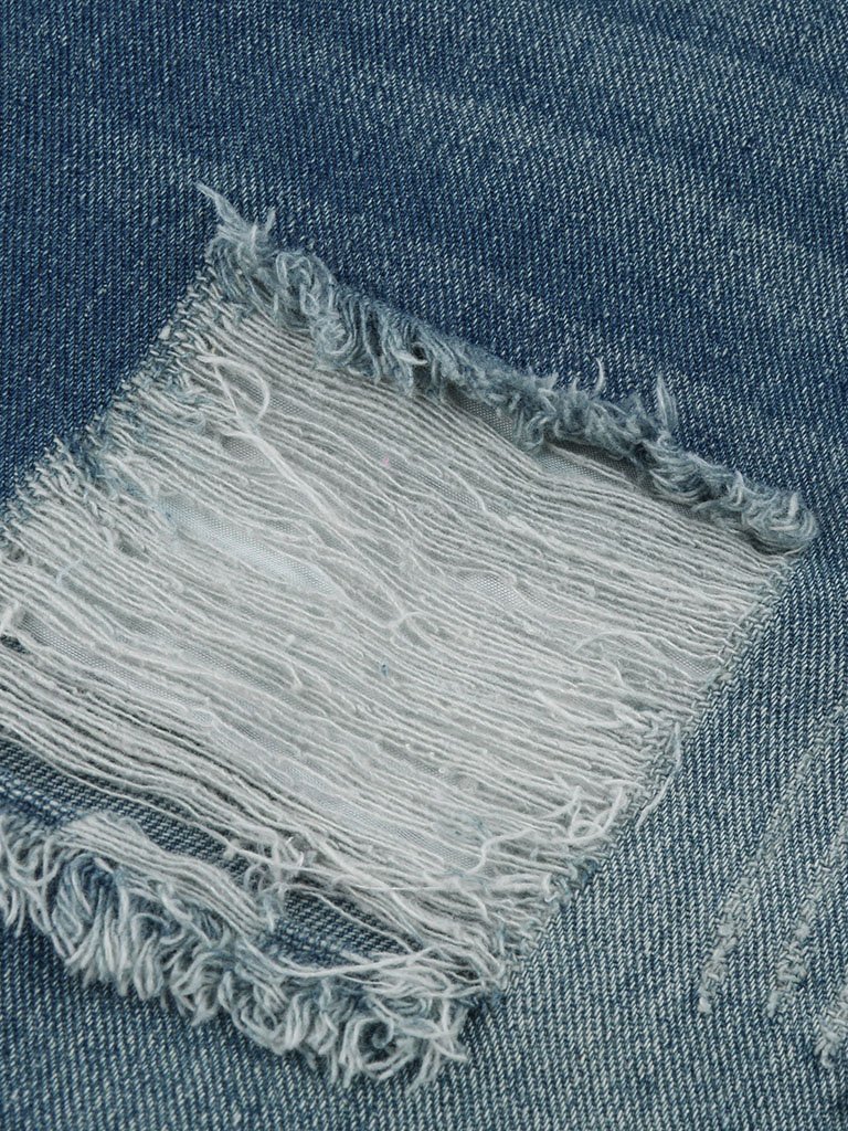 High Waist Ripped Washed Denim Shorts - Shorts - INS | Online Fashion Free Shipping Clothing, Dresses, Tops, Shoes - 10-20 - 17/07/2021 - Bottoms