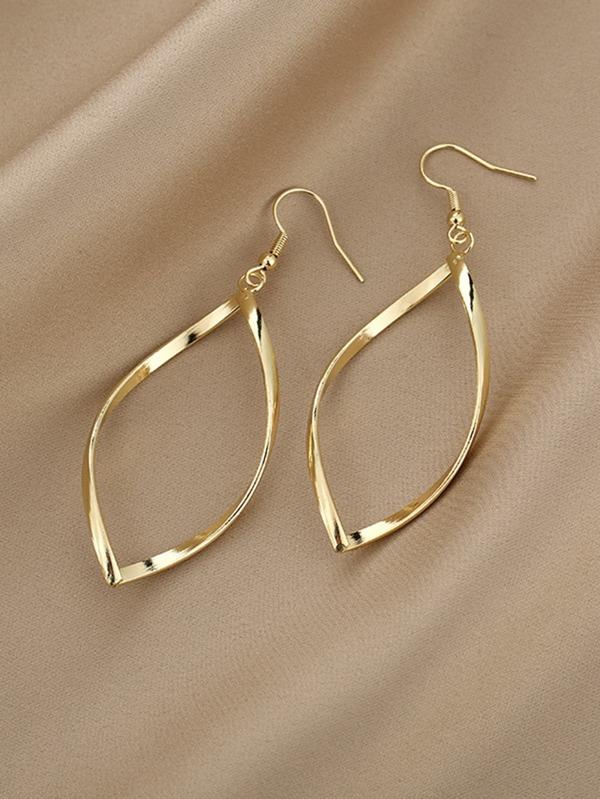Hollow Out Distorted Earrings - INS | Online Fashion Free Shipping Clothing, Dresses, Tops, Shoes
