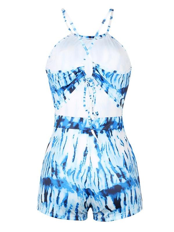 Hot Sale Beach Holiday Mini Rompers - Rompers - INS | Online Fashion Free Shipping Clothing, Dresses, Tops, Shoes - 17/05/2021 - Color_Blue - Color_Red