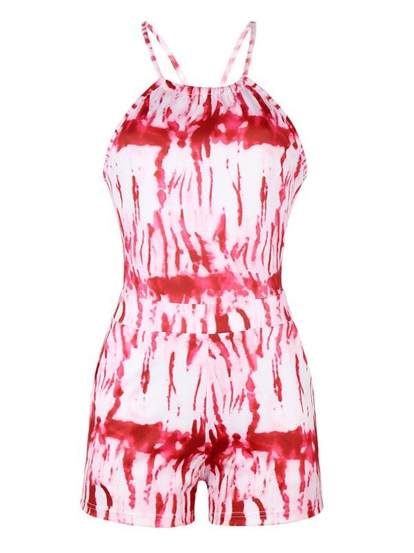 Hot Sale Beach Holiday Mini Rompers - Rompers - INS | Online Fashion Free Shipping Clothing, Dresses, Tops, Shoes - 17/05/2021 - Color_Blue - Color_Red