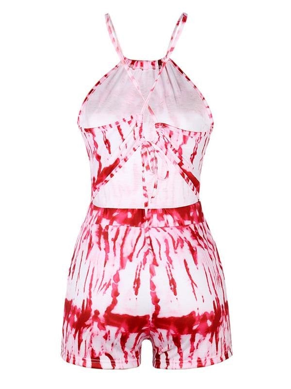 Hot Sale Beach Holiday Mini Rompers - Rompers - INS | Online Fashion Free Shipping Clothing, Dresses, Tops, Shoes - 17/05/2021 - Color_Blue - Color_Red