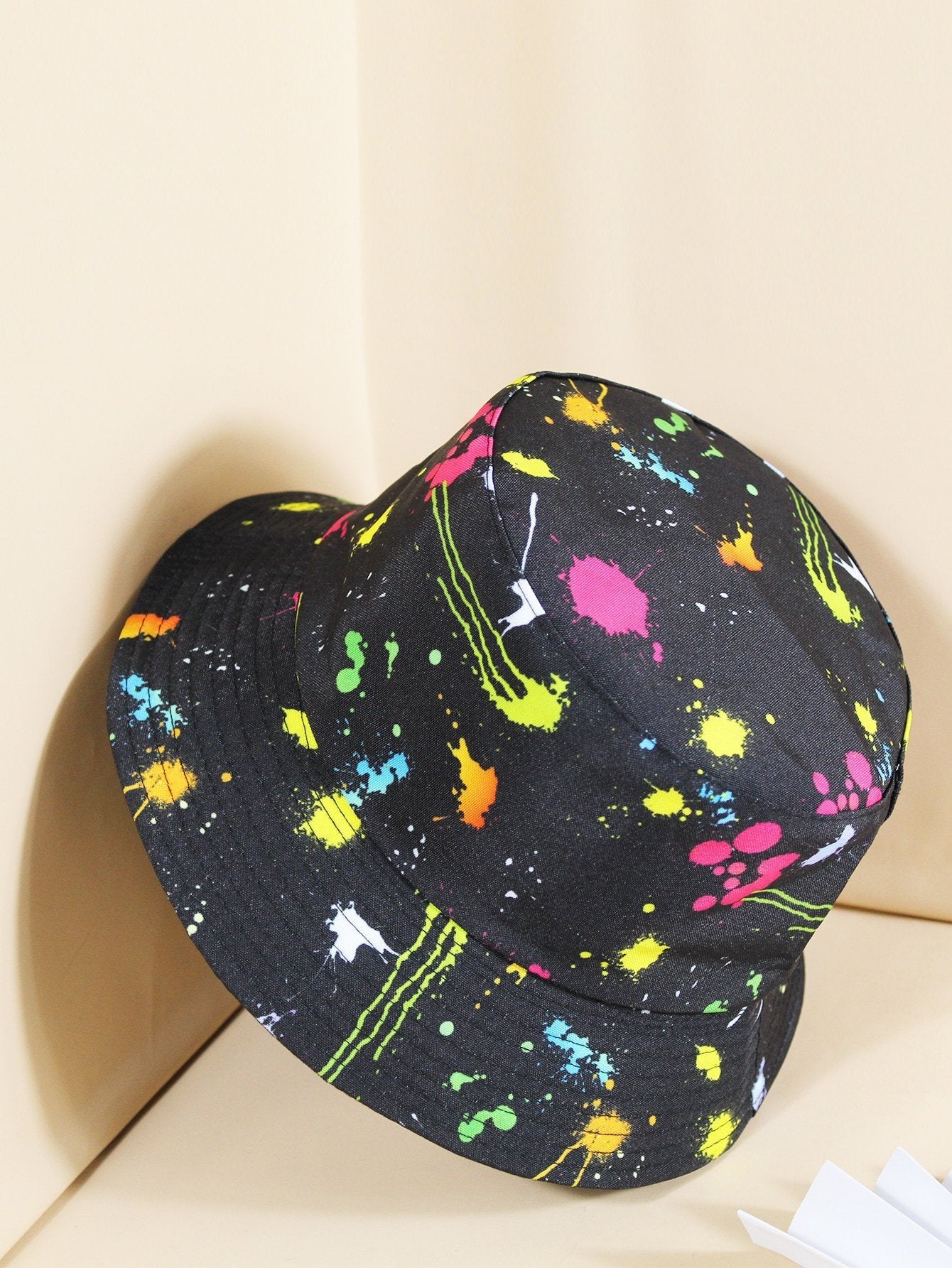Ink Dot Pattern Reversible Bucket Hat - INS | Online Fashion Free Shipping Clothing, Dresses, Tops, Shoes