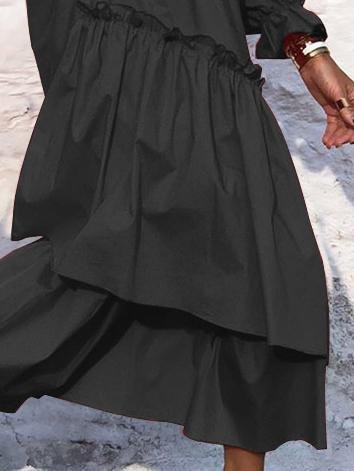 Irregular One-shoulder Dress - Midi Dresses - INS | Online Fashion Free Shipping Clothing, Dresses, Tops, Shoes - 17/06/2021 - 30-40 - color-black