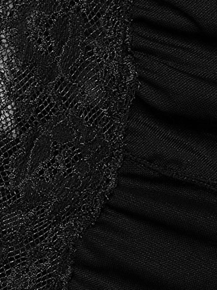 Lace Open Sling Bodysuit Lingeries - Lingeries - INS | Online Fashion Free Shipping Clothing, Dresses, Tops, Shoes - 07/06/2021 - Category_ Lingeries - Color_Black