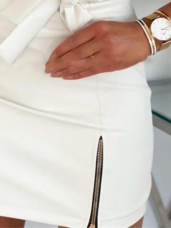 Leather Pu Strappy Zipper High Waist Bag Hip Skirt - Skirts - INS | Online Fashion Free Shipping Clothing, Dresses, Tops, Shoes - 20-30 - 21/07/2021 - Bottoms