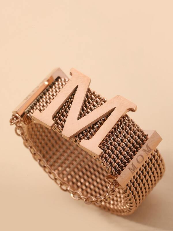 Letter Decor Ring - INS | Online Fashion Free Shipping Clothing, Dresses, Tops, Shoes