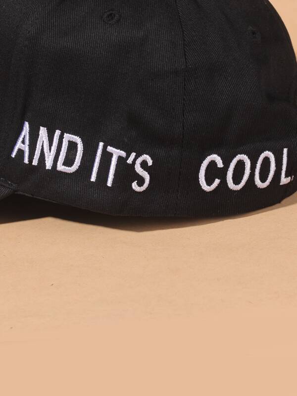 Letter Embroidered Baseball Cap - INS | Online Fashion Free Shipping Clothing, Dresses, Tops, Shoes