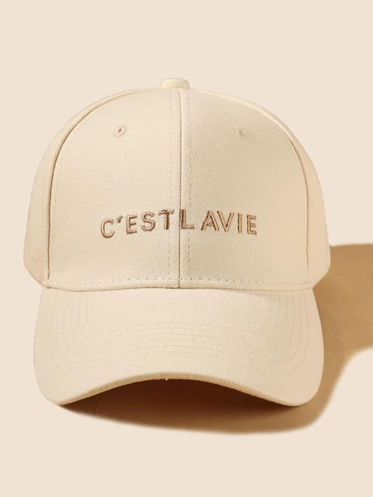 Letter Embroidered Baseball Cap - INS | Online Fashion Free Shipping Clothing, Dresses, Tops, Shoes