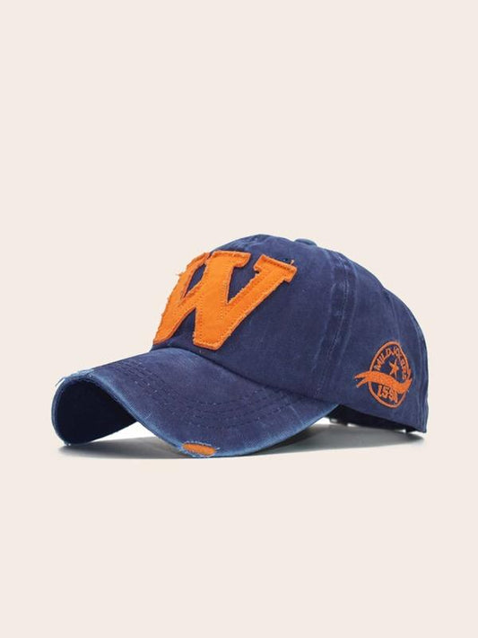 Letter Patched Baseball Cap - INS | Online Fashion Free Shipping Clothing, Dresses, Tops, Shoes