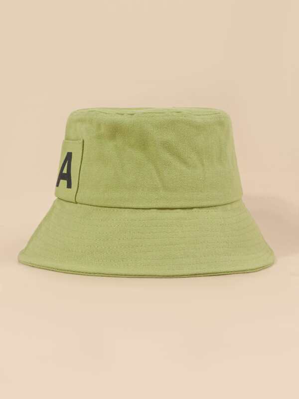 Letter Pattern Bucket Hat - INS | Online Fashion Free Shipping Clothing, Dresses, Tops, Shoes
