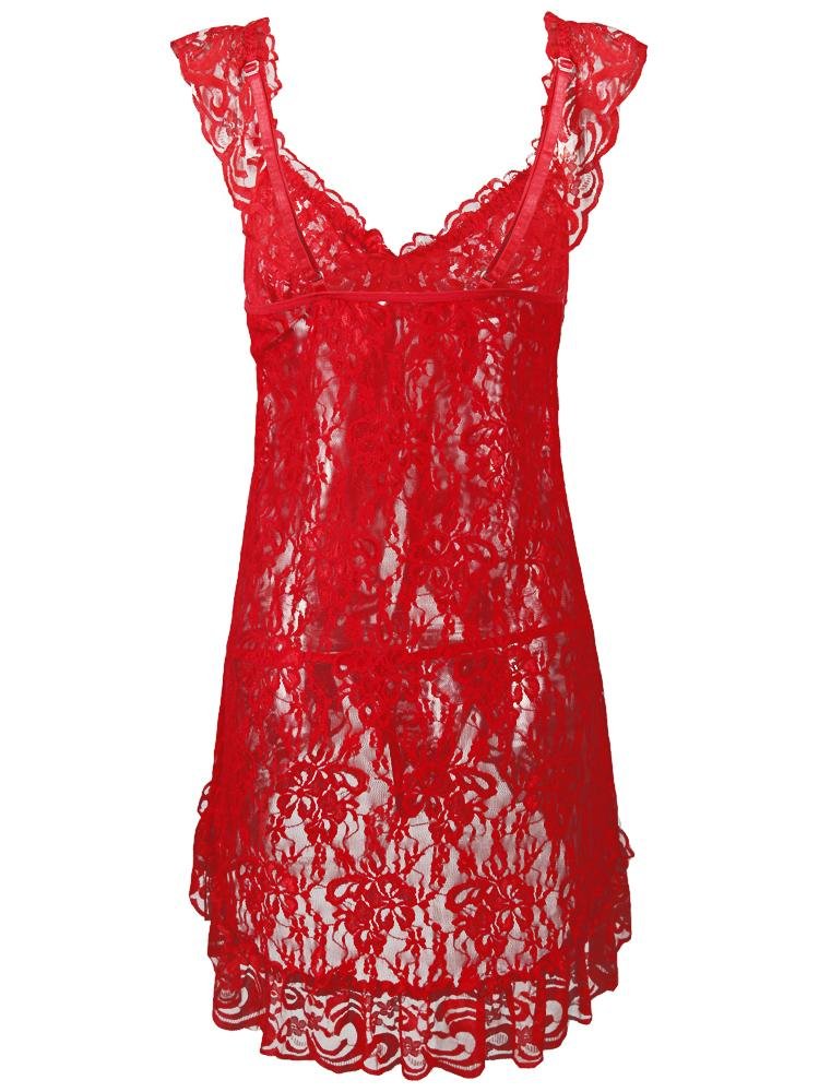 Lingerie Cardigan Lace Sling Pajamas - Lingeries - INS | Online Fashion Free Shipping Clothing, Dresses, Tops, Shoes - 07/06/2021 - Category_ Lingeries - Color_Black